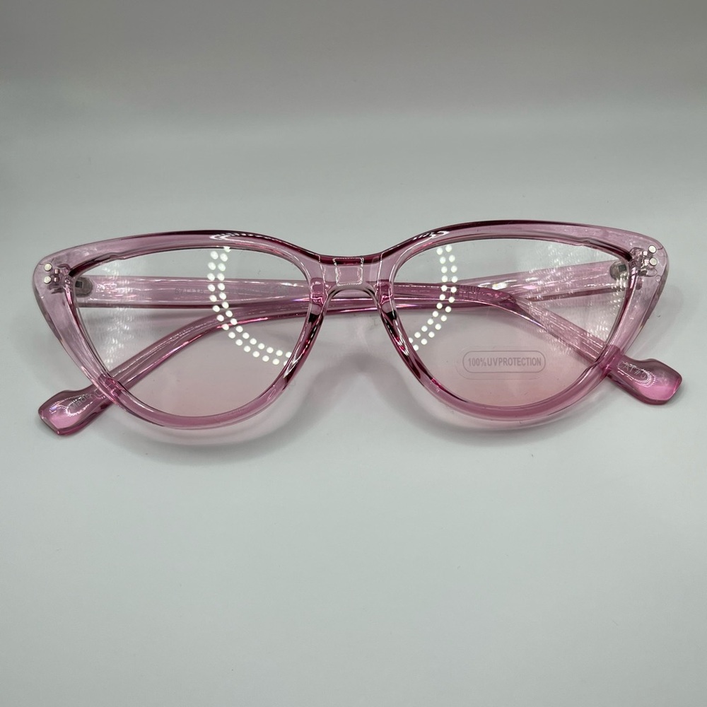 Pink Cat-Eye Sunglasses